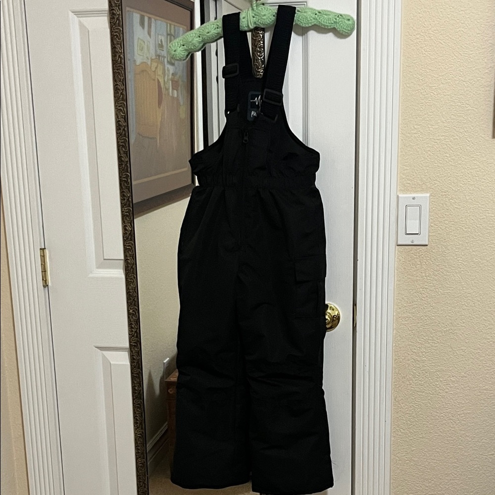 Pulse Black Kids Snow Bib